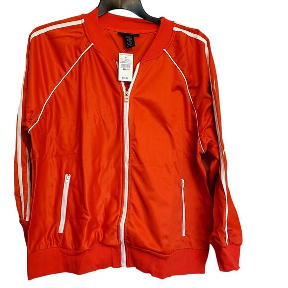 Ashley Stewart Spicy Orange Women's Jacket and Pants Activewear, Size 22/24 - Picture 1 of 7